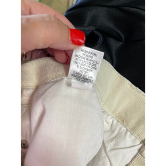 Croft & Barrow slacks jeans pants women's 10 chinos off white tags attached - Picture 11 of 16